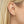 FE0538 925 Sterling Silver Mini Cowhorn Stud Earrings