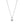 GG1002 925 Sterling Silver CZ minimalist Pendant Necklace
