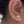 FE0113 925 Sterling Silver Sunburst Stud Earrings