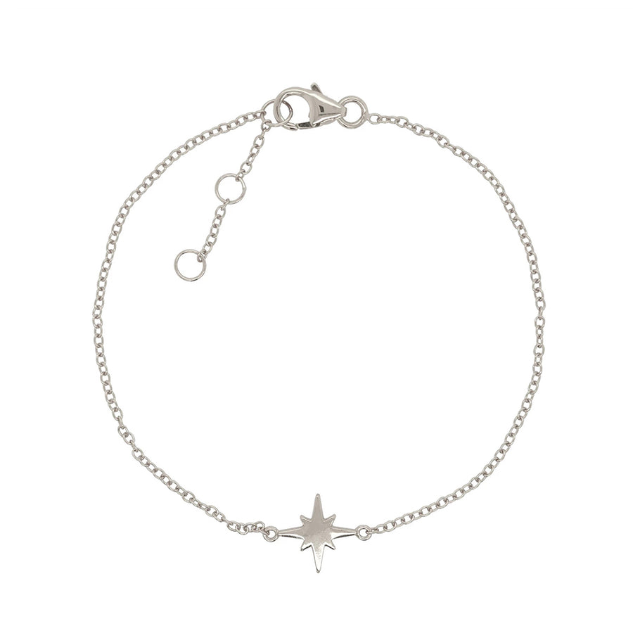 FS0001 925 Sterling Silver Meteor Star Bracelet