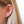 FE0127 925 Sterling Silver Little Turquoise Star Stud Earrings