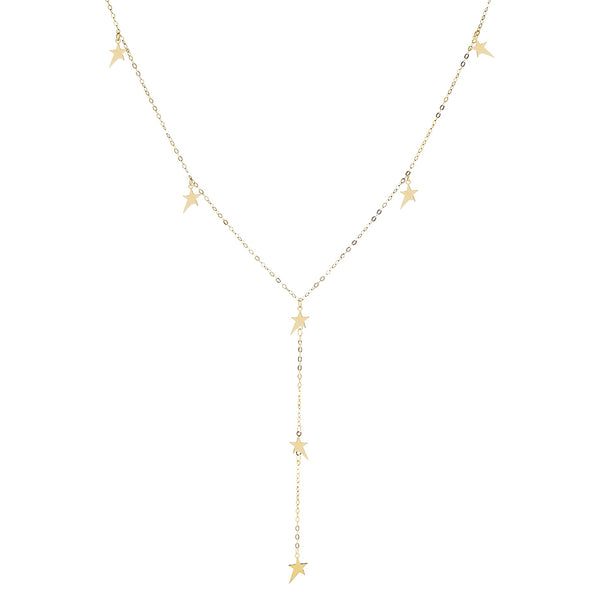 FX0238 925 Sterling Silver Star Necklace