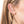 FE0566 Opal Stone Open Link Drop Stud Earrings