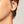 FE0706 925 Sterling Silver Fine Ring Hoop Earrings