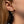 FE0620 925 Sterling Silver Asymmetry Zirconia Hoop Earring