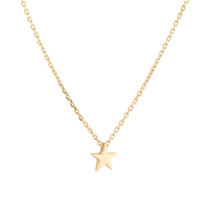 FX0291 925 Sterling Silver Star Necklace
