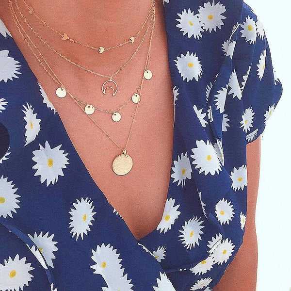 FX0256 925 Sterling Silver Bird Choker Necklace