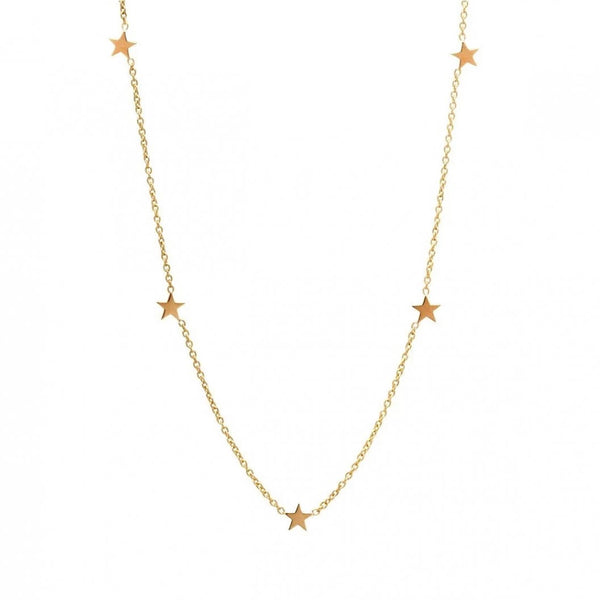 FX0012 925 Sterling Silver Superstar Choker Necklace