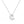 FX0025 925 Sterling Silver Moon & Star Necklace
