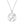 FX0260 925 Sterling Silver World Map Necklace