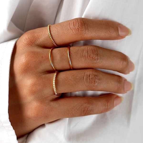 FJ0018 925 Sterling Silver Eternity Ring