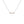FX0090 925 Sterling Silver Mini Bar Pendant Necklace