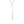 FX0032 925 Sterling Silver  Lariat Bar Necklace
