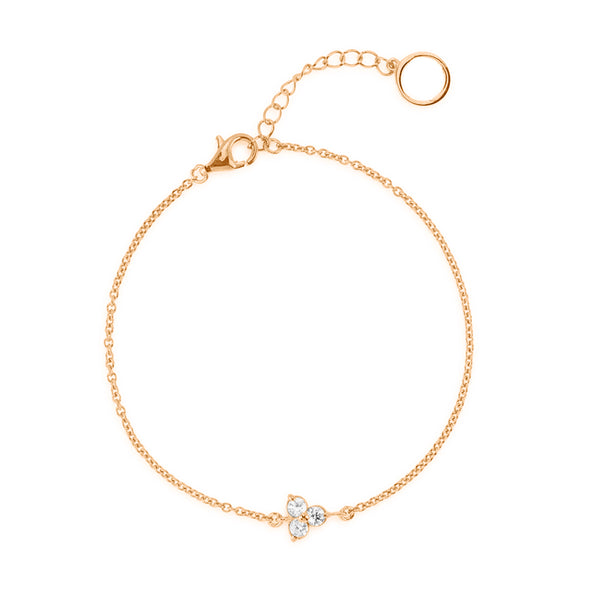 FS0104 925 Sterling Silver Lotus Bracelet