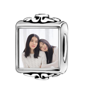 XP1003 S925 Photo Personalized Charms