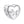 XPPY1103 925 Sterling Silver Cute Puppy Heart Charms