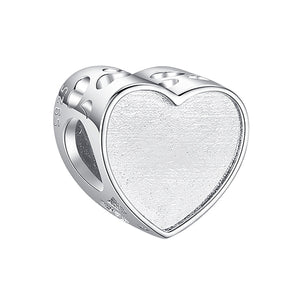 XPPY1120 925 Sterling Silver Sister Photo Charm