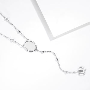 GX1443 925 Sterling Silver Minimalist Women Necklace