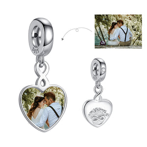 XPPY1084 925 Sterling Silver Dangle Charm For Best Friend