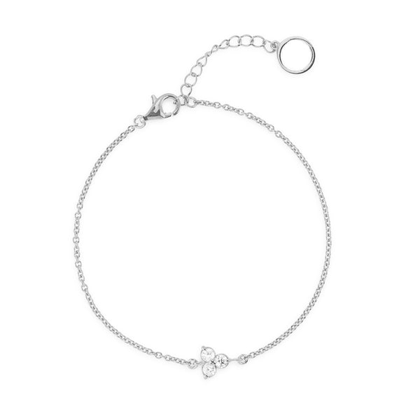 FS0104 925 Sterling Silver Lotus Bracelet