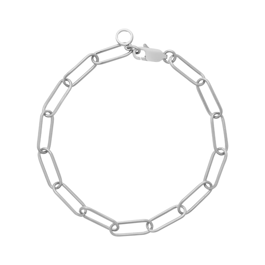 FS0112 925 Sterling Silver Bold Link Chain Bracelet