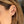 FE0220 925 Sterling Silver Basic Beaded Ear Cuff Earrings