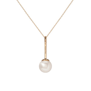 FX0096 925 Sterling Silver Pearl Pendant Necklace