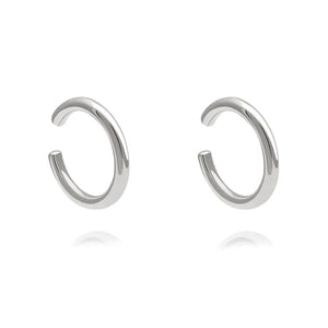 FE0203 925 Sterling Silver Basic Ear Cuff Earrings