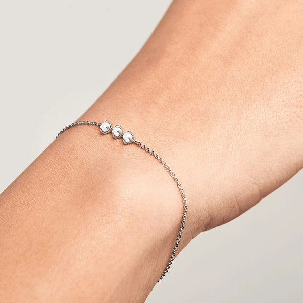 FS0097 925 Sterling Silver Pearl Bracelet