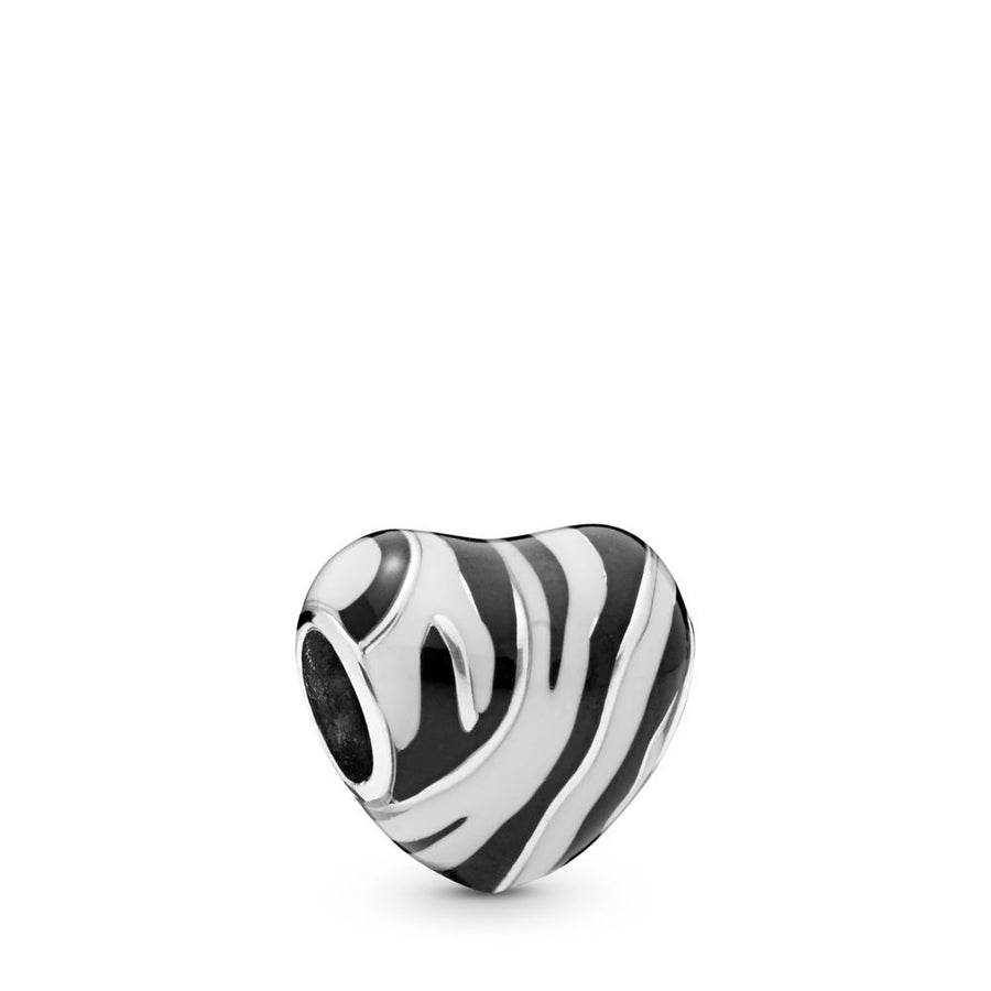 PP6625 925 Sterling Silver Wild Stripes Charm