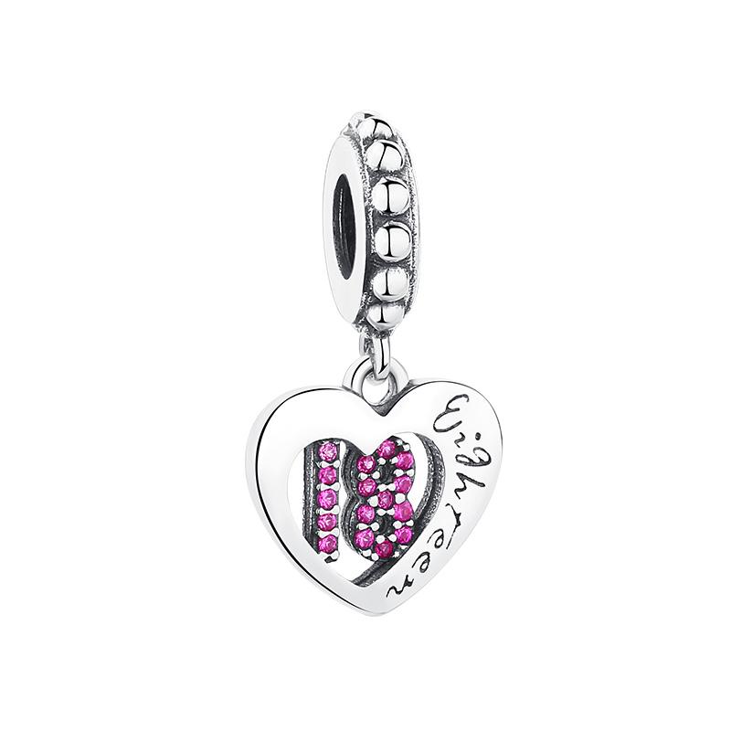 PY1798 925 Sterling Silver 18 Years Old Memento Charm