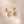 YHE0491 925 Sterling Silver Peach Heart Cubic Zirconia Mini Stud Earrings