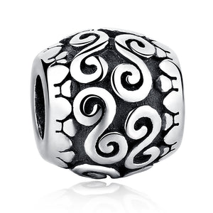 PY1241 925 Sterling Silver Vintage  Beads