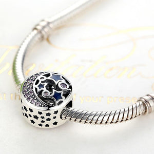 PY1306 925 Sterling Silver Mysterious Midnight Charm