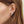 FE0829 925 Sterling Silver Alexa Dome Hoop Earrings