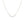 PN0073 925 Sterling Silver Bezel Set Cubic Zirconia Freshwater Pearl Necklace