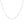 FX0920 925 Sterling Silver Marquis Set Cubic Zirconia Rope Necklace