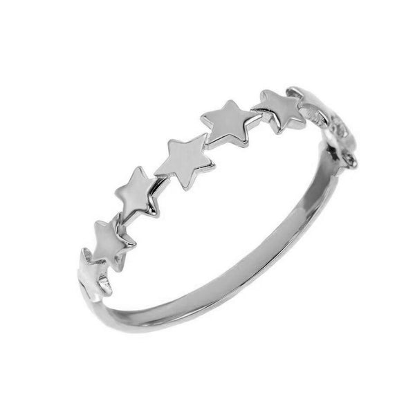 FJ0165 925 Sterling Silver Star Ring