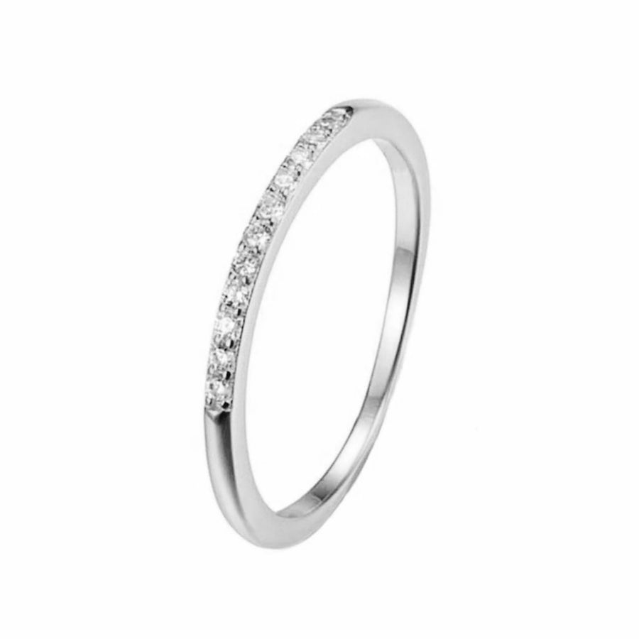 FJ0018 925 Sterling Silver Eternity Ring