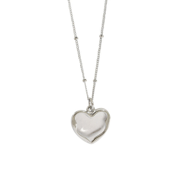 RHX1035 Heart Bead Chain Necklace