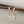 PE0093 925 Sterling Silver Trendy Freshwater Pearl Cross Dangle Hoop Earring