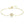 YS1289 925 Sterling Silver Gold-Color Adjustable Bracelet