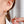 PE0084 925 Sterling Silver Classic Freshwater Pearl Huggie Hoop Earring