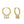YHE0194 925 Sterling Silver Cubic Zirconia Bead Women Earring