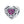 BA15 925 Sterling Silver Vintage Heart Shape-Love Beads