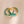 YHE0424 925 Sterling Silver Minimalist Green Enamel Hoop Earring