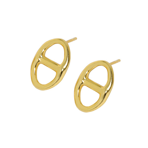 RHE1073 925 Sterling silver Dainty Women Stud Earring