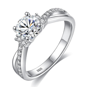 YJ1281 925 Sterling Silver Wedding Rings