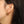 RHE1087 Hammered Simple Women Hoop