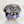 PY1707 925 Sterling Silver Purple Rose Flower Charm
